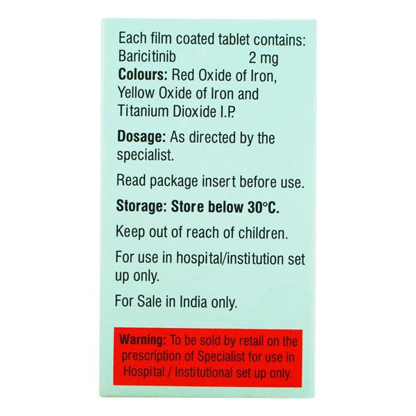 BARILUP 2 Tablet 14's - Global Surgicals