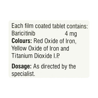 BARILUP 4 Tablet 14's - Global Surgicals