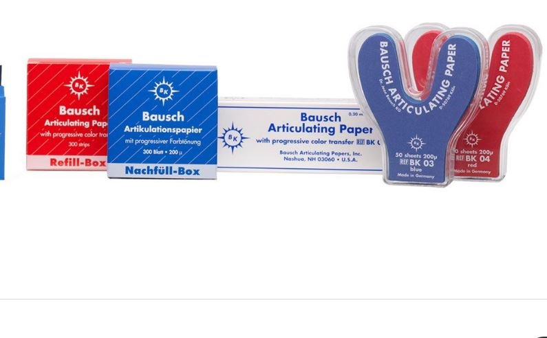 Bausch 200 Micron in Plastic Dispenser Articulating Paper - Global Surgicals