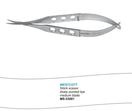 Microtrack Westcott Stitch Scissors