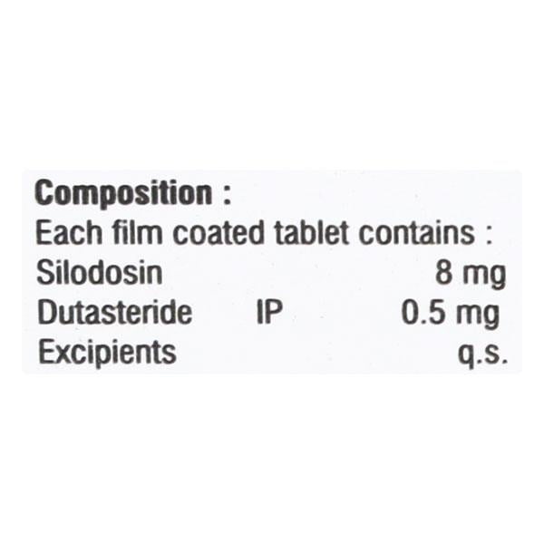 SILODONOL 8D Tablet 10's