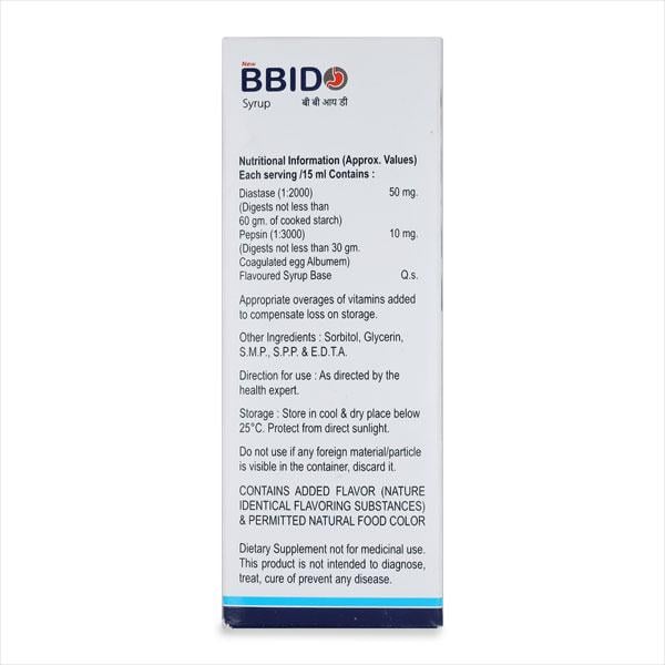 BBID Syrup 200ml - Global Surgicals