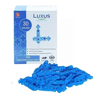 Luxus Round Blood Lancets