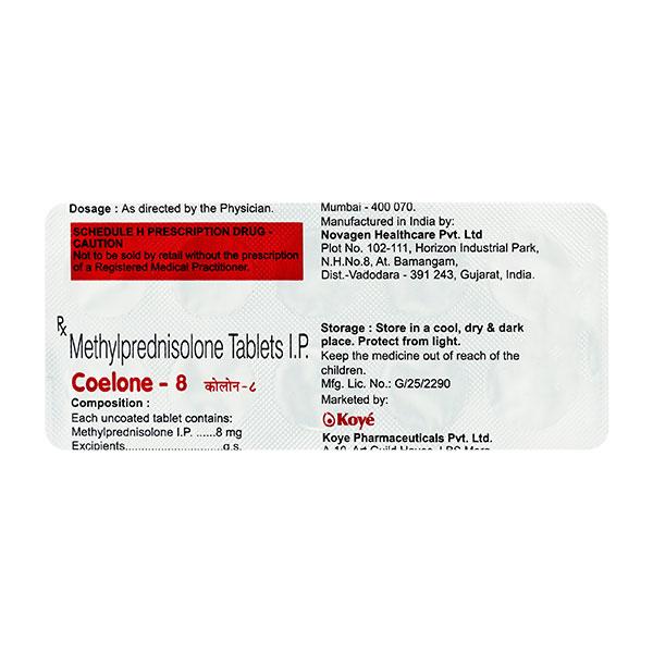 Coelone 8mg Tablet 10'S
