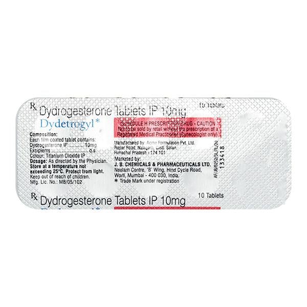 DYDETROGYL Tablet 10's