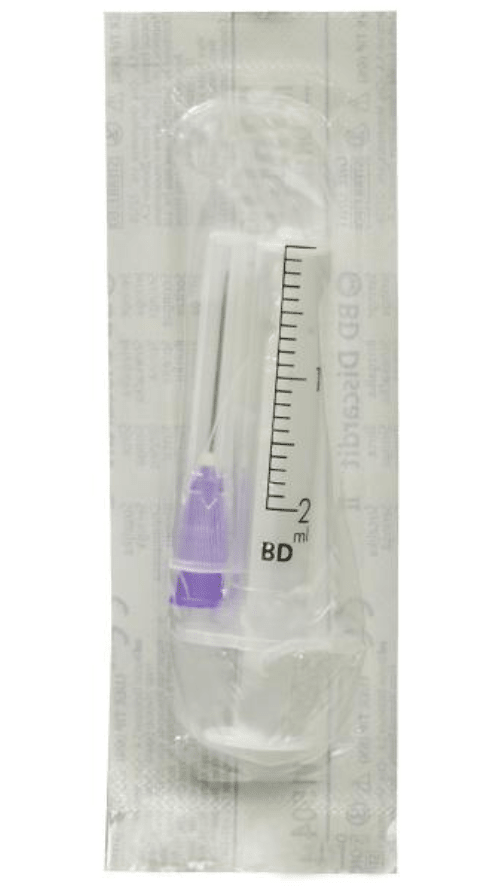 BD DISCARDIT II SYRINGE WITH NEEDLE - Global Surgicals