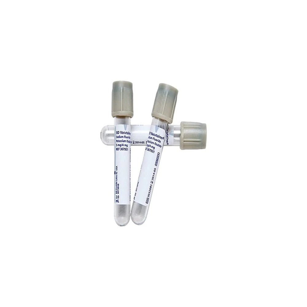 BD EDTA + Sodium Fluoride Vacutainer Blood Collection Tube - Global Surgicals