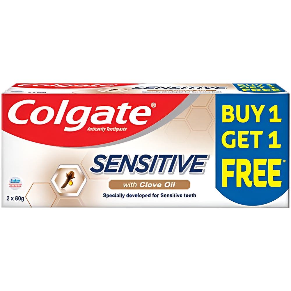 Colgate Sensitive with Clove Oil Toothpaste Buy 1 Get 1