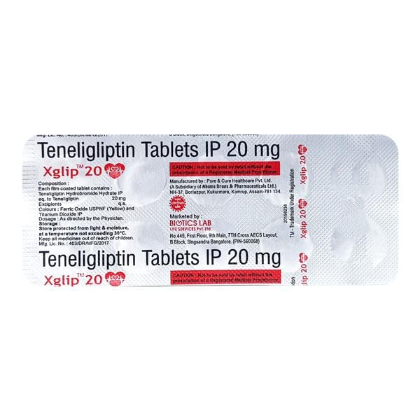 XGLIP 20 Tablet 10's