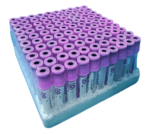 BDK Life Sciences K2 EDTA Blood Collection Tube Non Vacuum - Global Surgicals