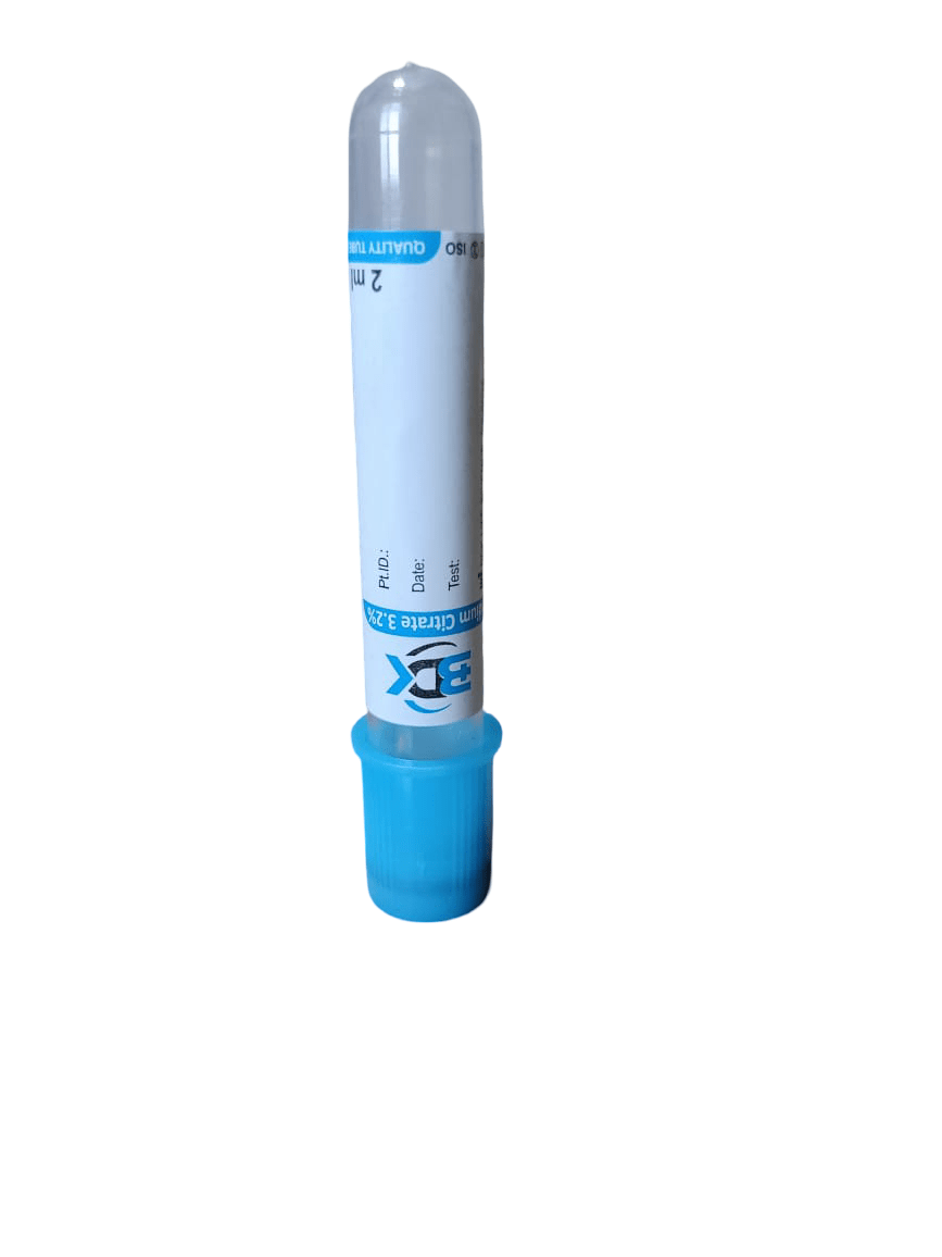 BDK Life Sciences Sodium Citrate Blood Collection Tube Non Vacuum - Global Surgicals