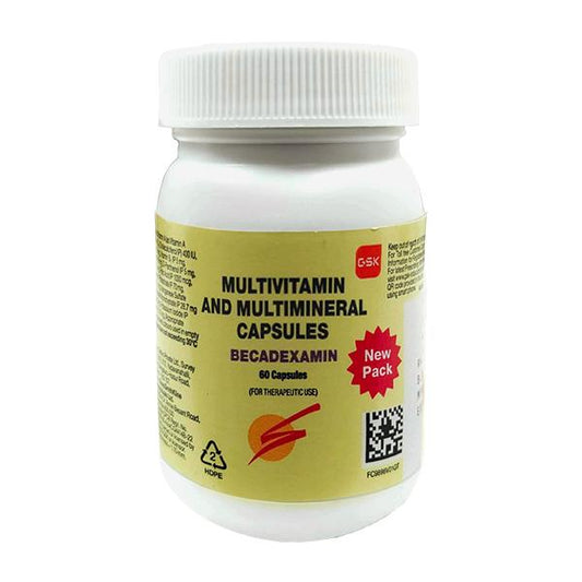 BECADEXAMIN Capsule 60's - Global Surgicals