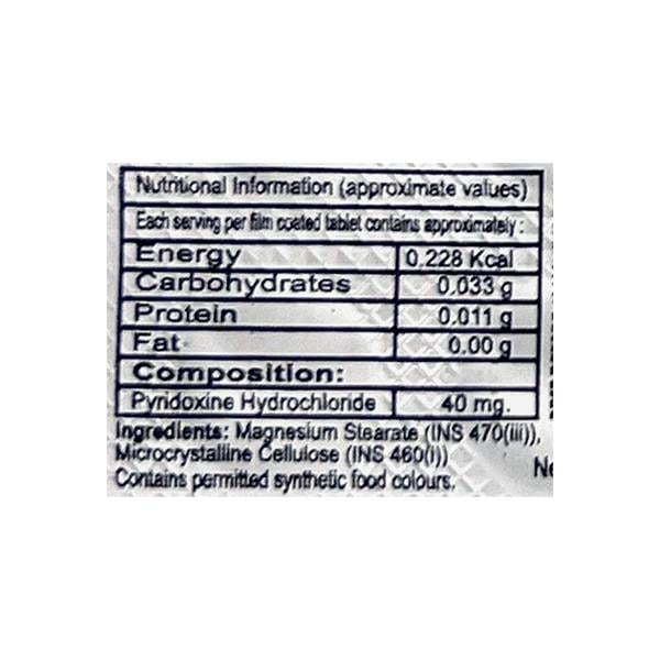 Becosix 40mg Tablet 10'S - Global Surgicals