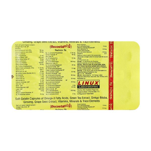 Becostar G Capsule 10'S - Global Surgicals