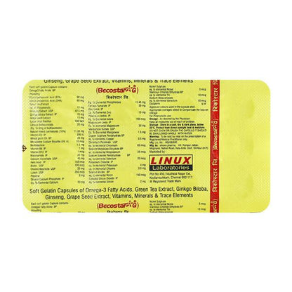 Becostar G Capsule 10'S - Global Surgicals