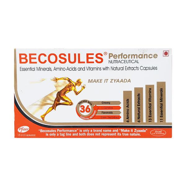 Becosules Performance Capsule 15'S - Global Surgicals