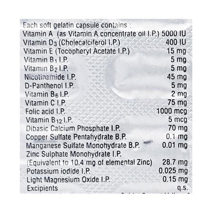 Becosules Plus Capsule 30'S - Global Surgicals