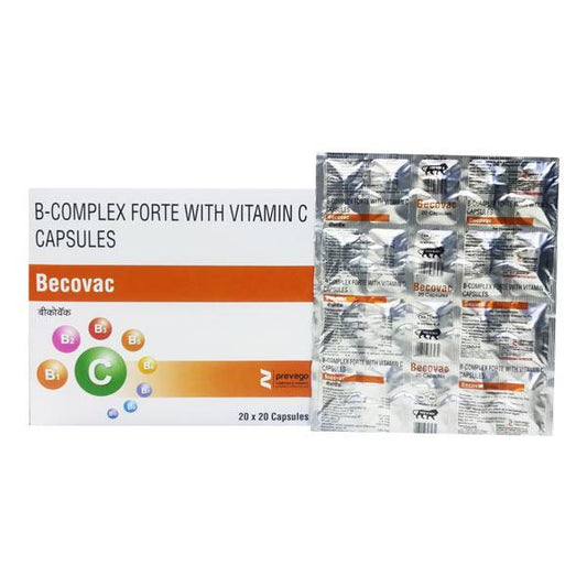BECOVAC Capsule 20's - Global Surgicals