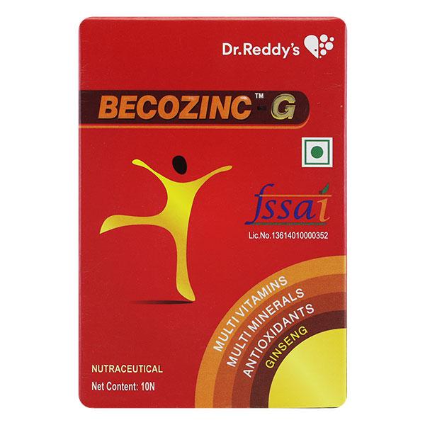 BECOZINC G Tablet 10's - Global Surgicals