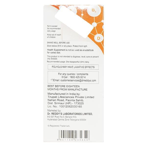 Becozinc H Delicious Mixed Fruit Flavor Syrup 200ml - Global Surgicals
