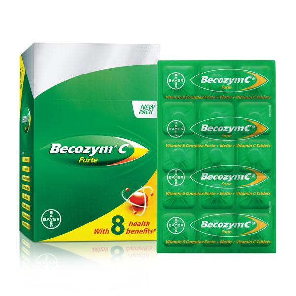 Becozym C Forte Tablet 15's - Global Surgicals