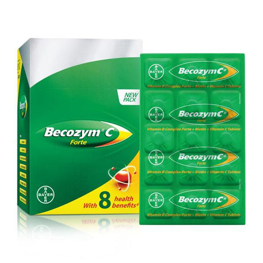 Becozym C Forte Tablet 15's - Global Surgicals