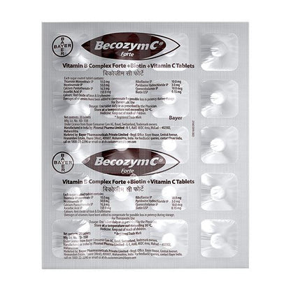 BECOZYM C FORTE Tablet 20's - Global Surgicals