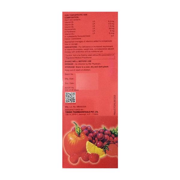 Bedex 12 Syrup 200ml - Global Surgicals