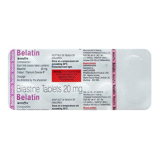 BELATIN 20 Tablet 10's - Global Surgicals