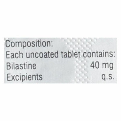 BELATIN 40 Tablet 10's - Global Surgicals