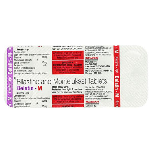 BELATIN M Tablet 10's - Global Surgicals