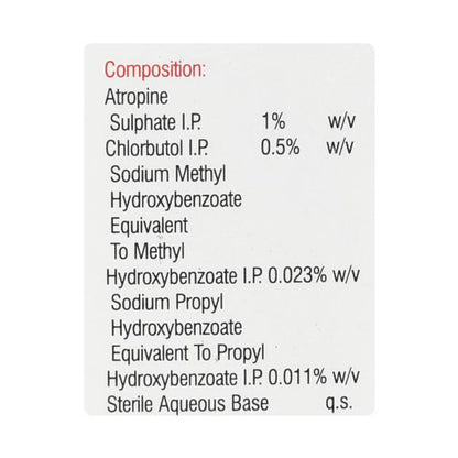 BELLPINO ATRIN 1% Eye Drops 10ml - Global Surgicals