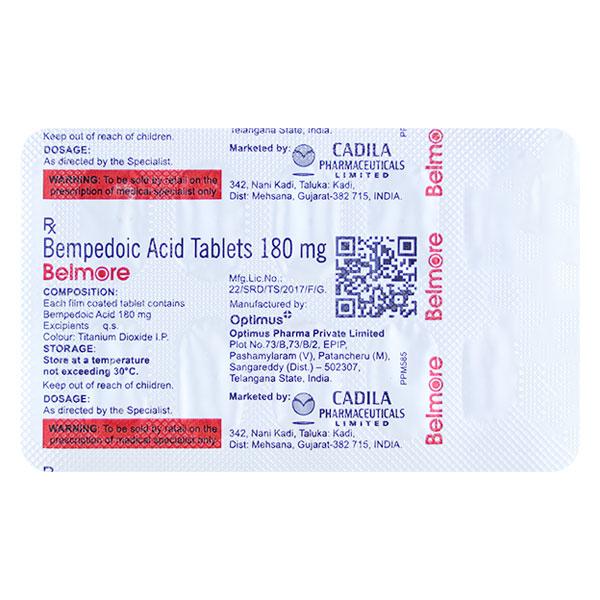 BELMORE Tablet 10's - Global Surgicals