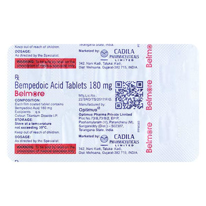 BELMORE Tablet 10's - Global Surgicals