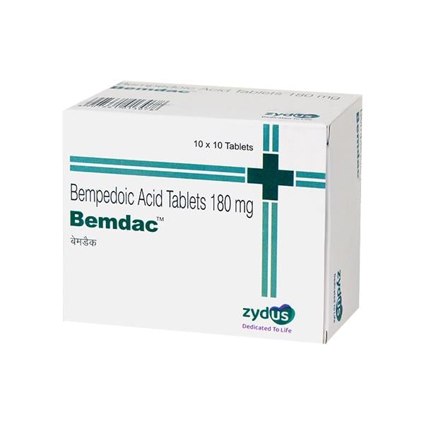 BEMDAC 180 Tablet 10's - Global Surgicals