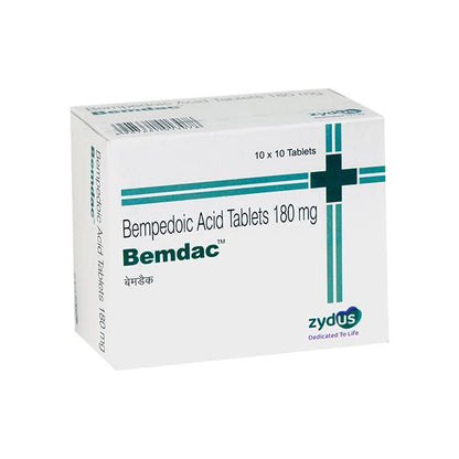 BEMDAC 180 Tablet 10's - Global Surgicals