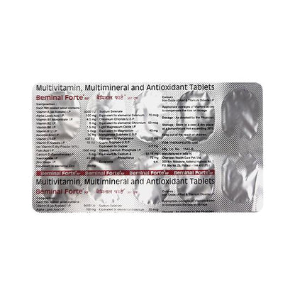 BEMINAL FORTE RF Tablet 10's - Global Surgicals