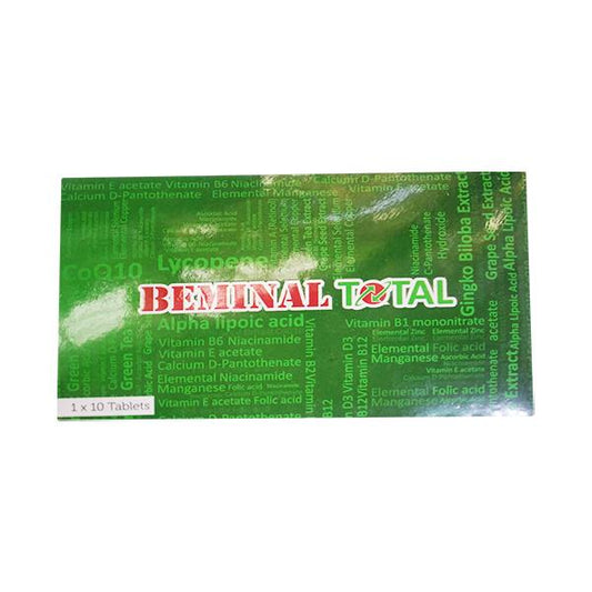 BEMINAL TOTAL Tablet 10's - Global Surgicals
