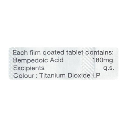 BEMPALIP Tablet 10's - Global Surgicals