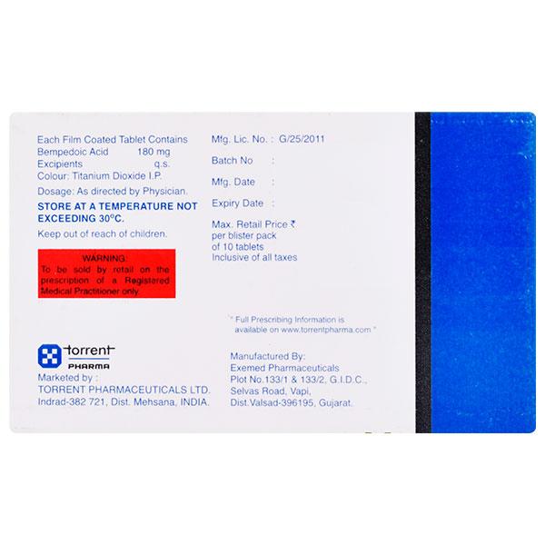BEMPESTA 180mg Tablet 10's - Global Surgicals