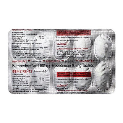 BEMZIRE EZ Tablet 10's - Global Surgicals