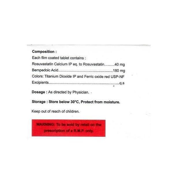BEMZIRE R 40 Tablet 10's - Global Surgicals
