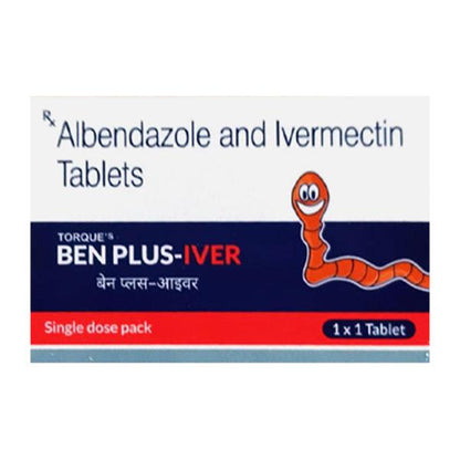 BEN PLUS IVER Tablet 1's - Global Surgicals