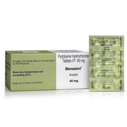 Benadon 40mg Tablet 10's - Global Surgicals