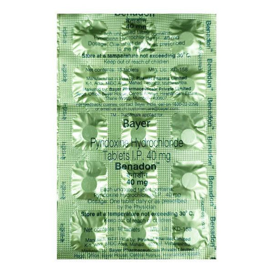 BENADON 40mg Tablet 15's - Global Surgicals