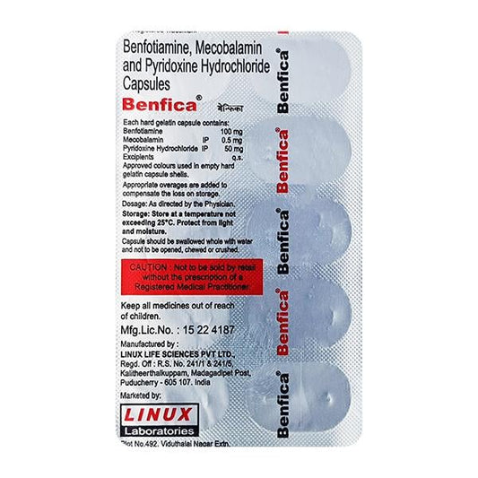 Benfica Capsule 10'S - Global Surgicals