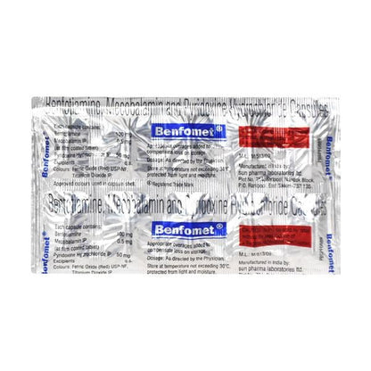 Benfomet Capsule 10'S - Global Surgicals