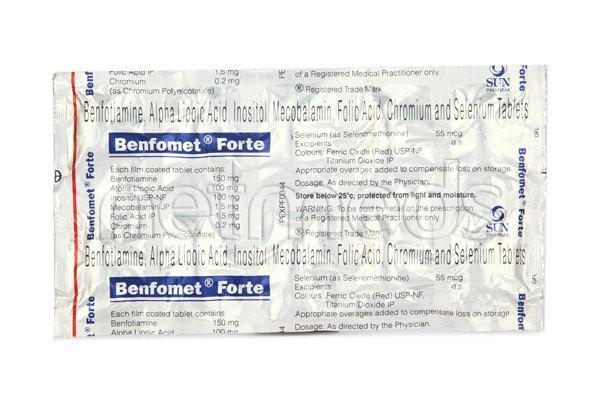 Benfomet Forte Tablet 10'S - Global Surgicals