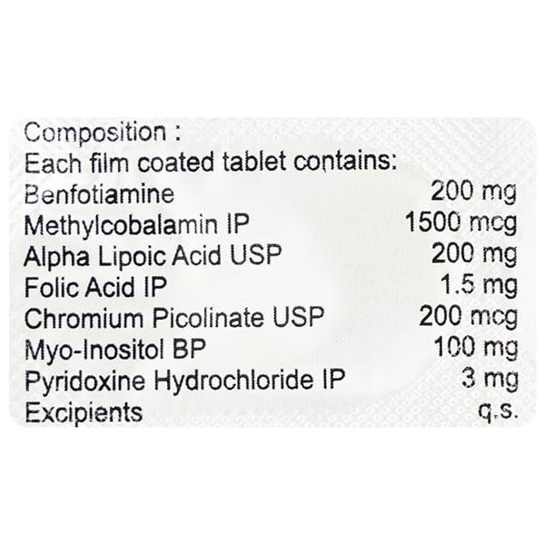 BENFOTABS Tablet 10's - Global Surgicals