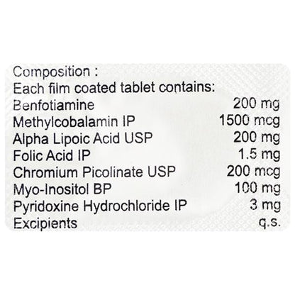 BENFOTABS Tablet 10's - Global Surgicals